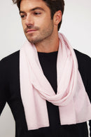 Echarpe Etole - Rose Perle - 100% Cachemire Oeko-Tex - Mixte