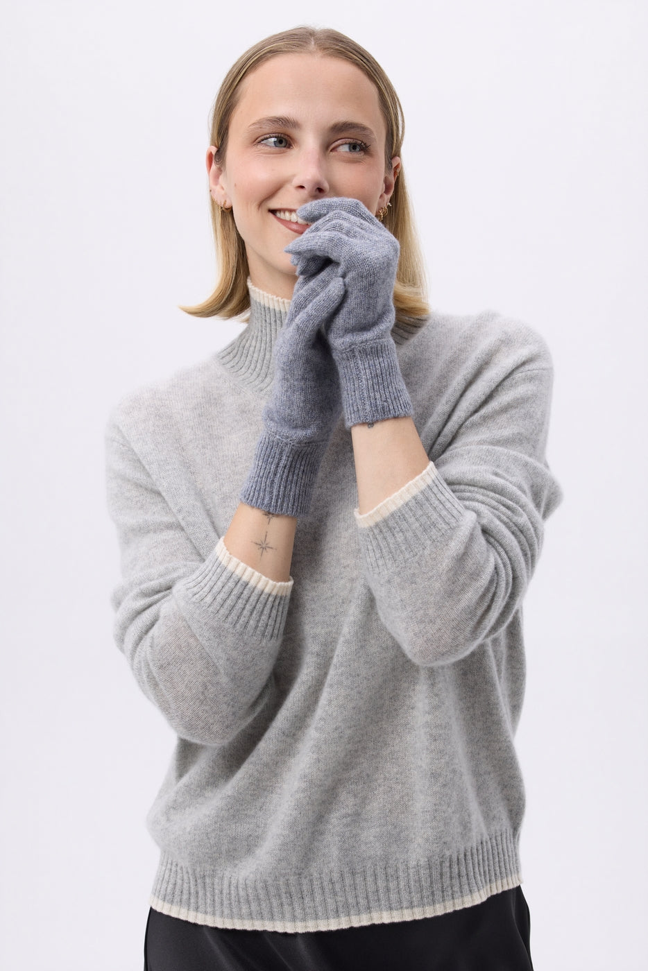 Unisexhandskar Mh-006 - Mörkgrå - Unisex