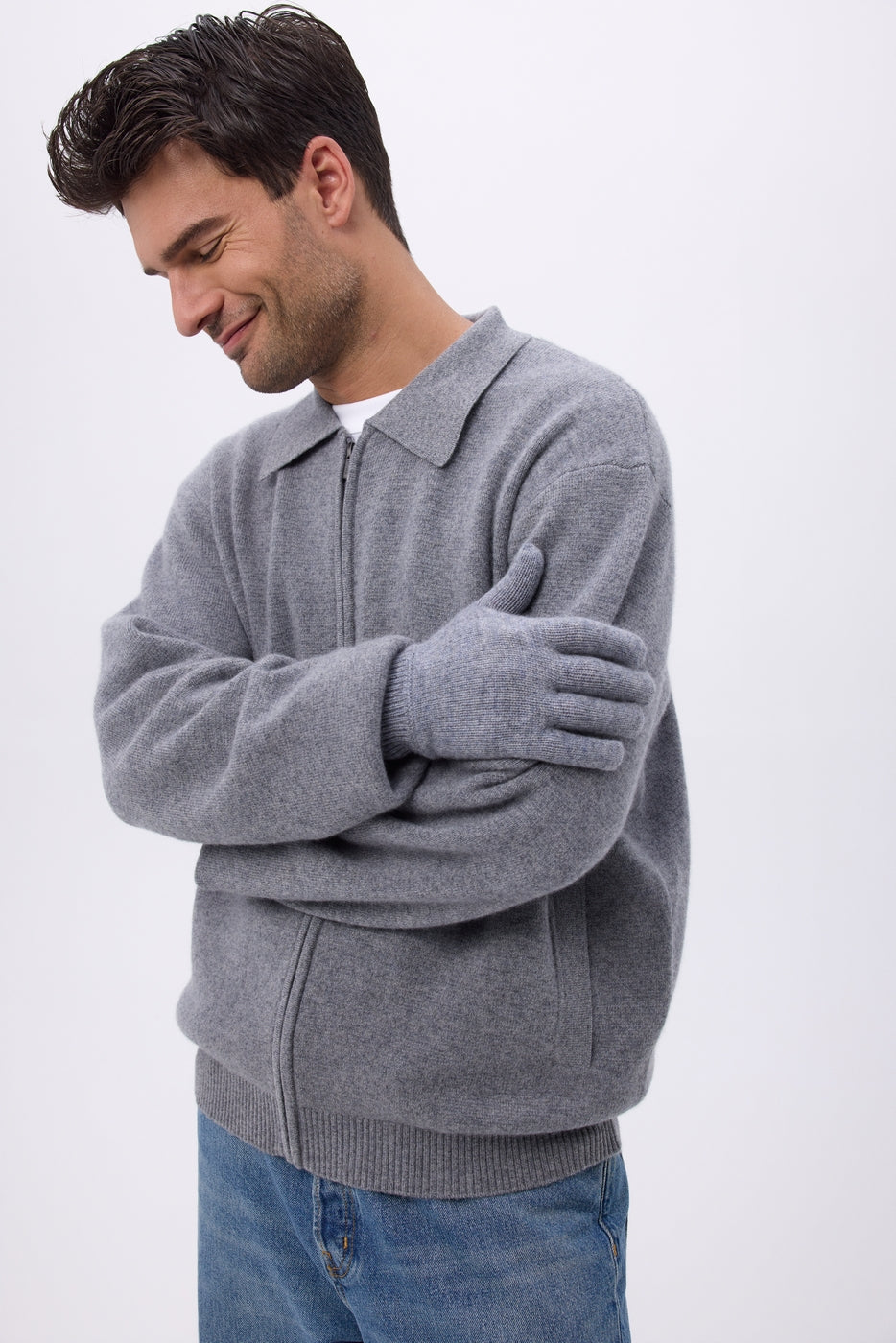 Unisexhandskar Mh-006 - Mörkgrå - Unisex