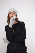 Guantes - Gris Perla