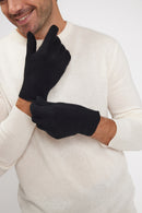 Gloves - Black - 100% Cashmere Oeko-Tex - Mixed