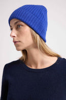 Bonnet - Bleu Roi - 100% Cachemire Oeko-Tex - Mixte