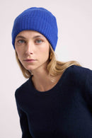 Gorro - Azul Real - 100% Cachemira Oeko-Tex - Mixto