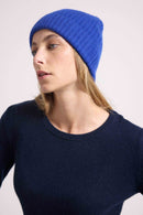 Gorro - Azul Real - 100% Cachemira Oeko-Tex - Mixto