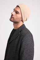 Beanie - New Beige Creme - 100% Cashmere Oeko-Tex - Mixed