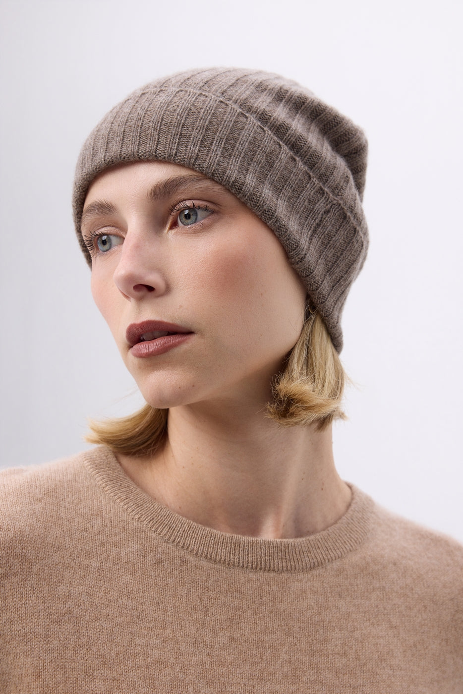 Bonnet Unisexe Mh-007 - Noisette - Mixte
