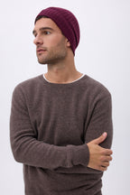 Bonnet Unisexe Mh-007 - Lie De Vin - Mixte