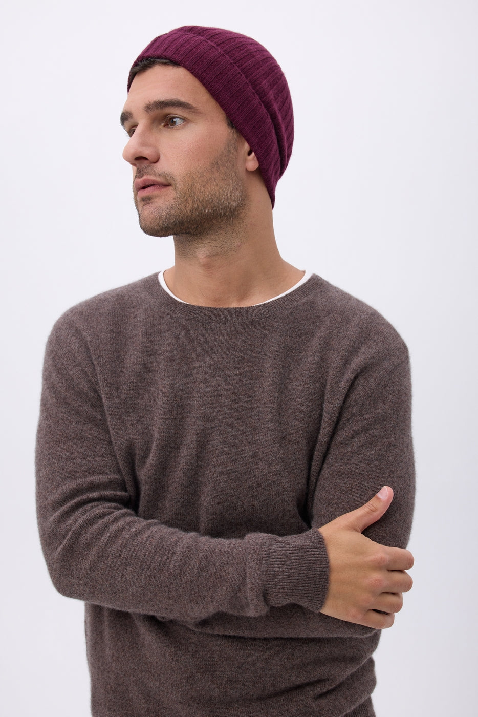 Bonnet Unisexe Mh-007 - Lie De Vin - Mixte