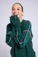 Gants Unisexe - Vert Bouteille