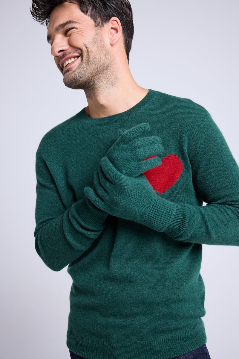 Gants Unisexe - Vert Bouteille