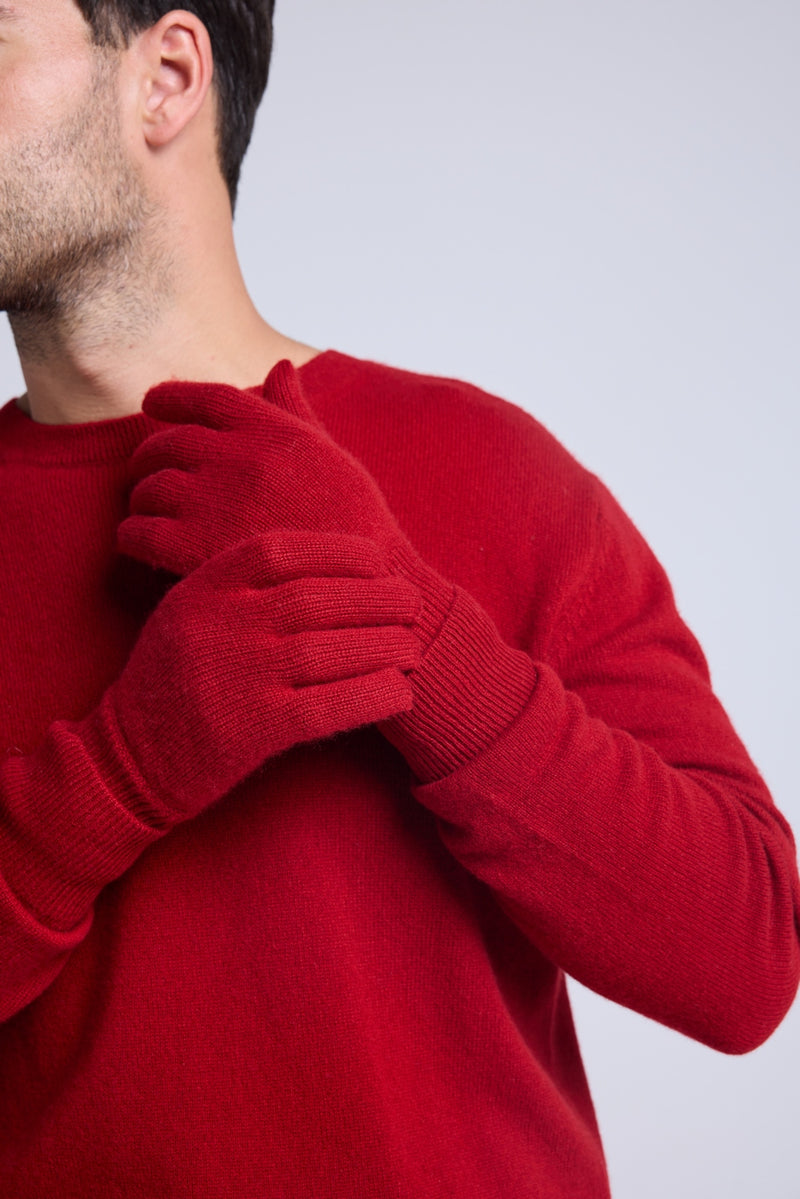 Gants Unisexe - Rouge Bordeau