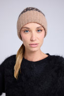 Bonnet Unisexe Leopard - Beige Leopard
