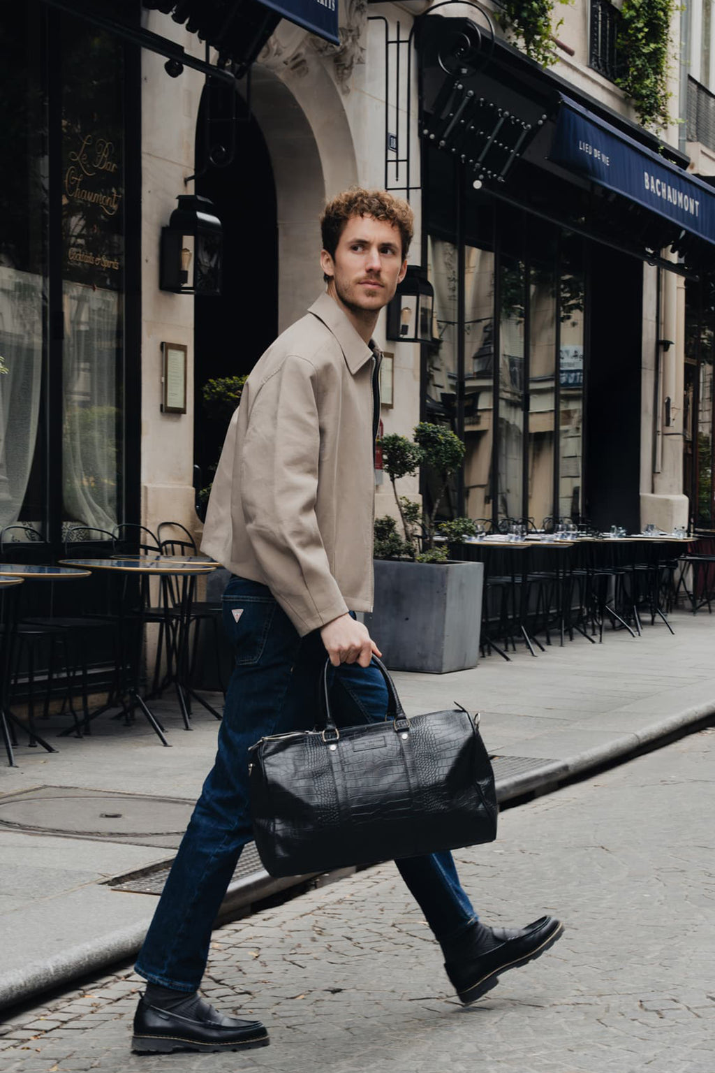 Sac Bowling Nino Croco - Noir