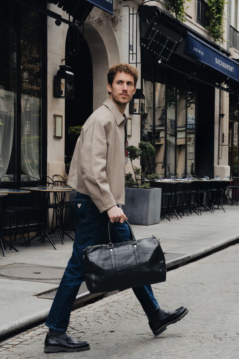 Nino Croco Bowling Bag - Black