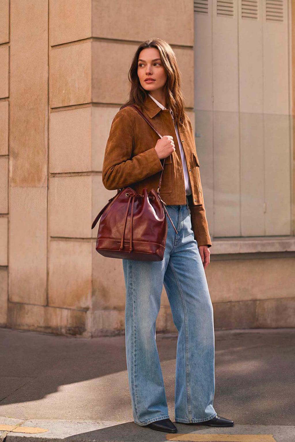 Sac Seau Berthe - Marron