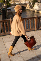 Sac À Main Prun Vintage - Marron