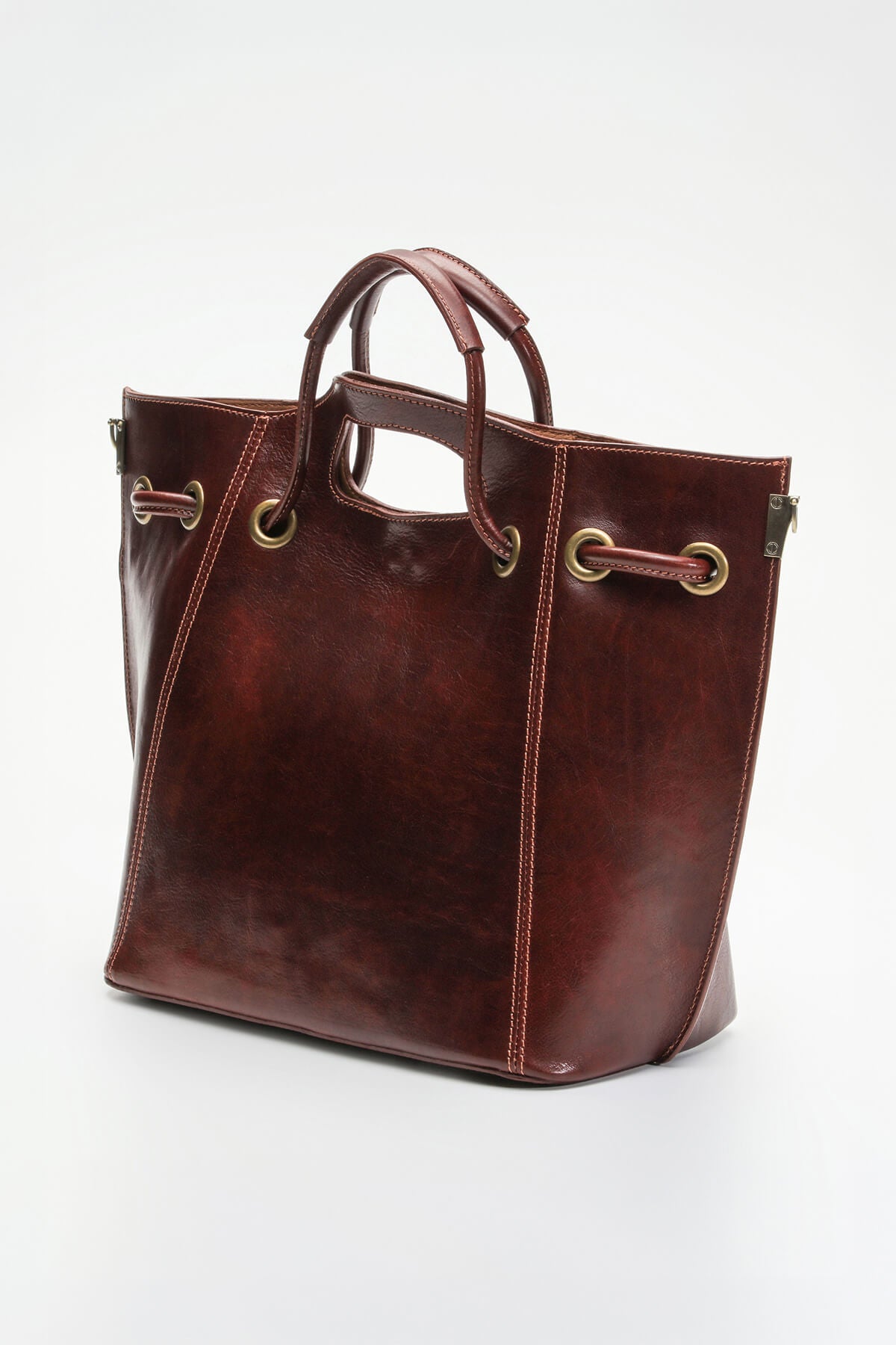 Sac À Main Prun Vintage - Marron