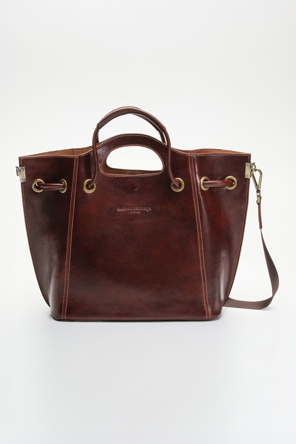 Sac À Main Prun Vintage - Marron