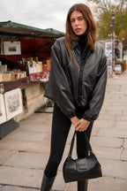Sac Porté-Épaule Alina - Noir