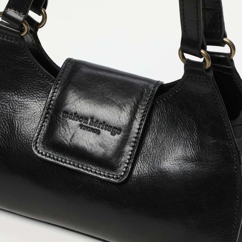 Sac Porté-Épaule Alina - Noir