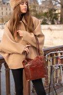 Sac Porte Epaule Lola - Marron Fonce