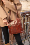 Sac Porte Epaule Lola - Marron Fonce