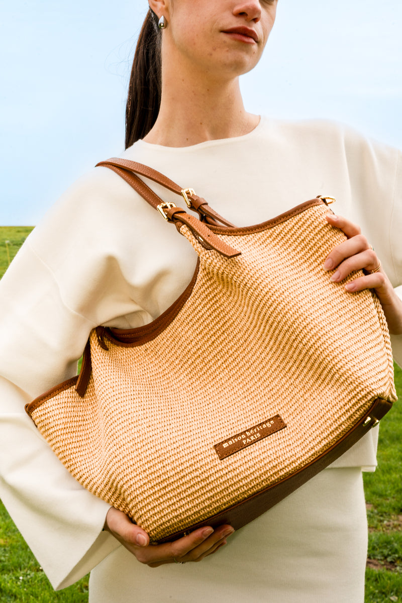 Sac Porté Épaule Ceto - Camel