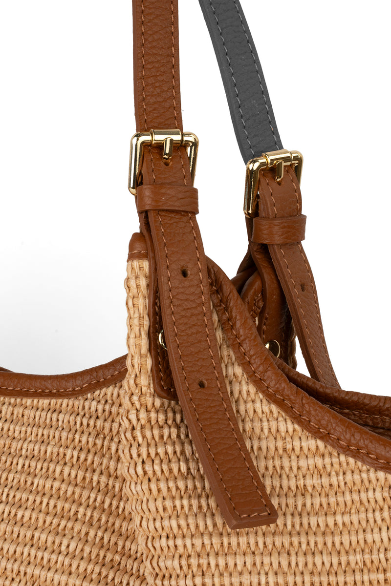 Sac Porté Épaule Ceto - Camel