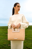 Sac A Main Jane Paille - Beige
