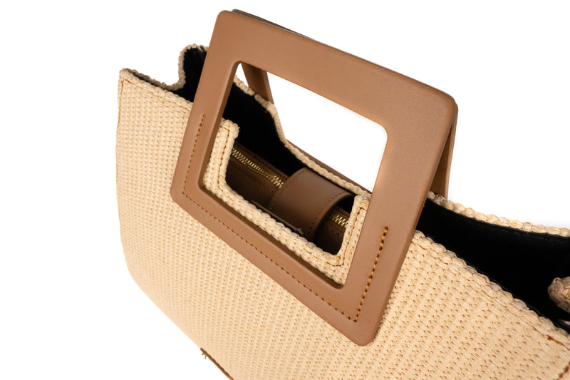 Sac A Main Jane Paille - Camel