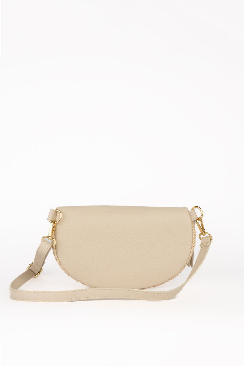 Sac Banane Kimi Paille - Beige