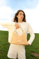 Sac À Main Mini Cassis - Beige
