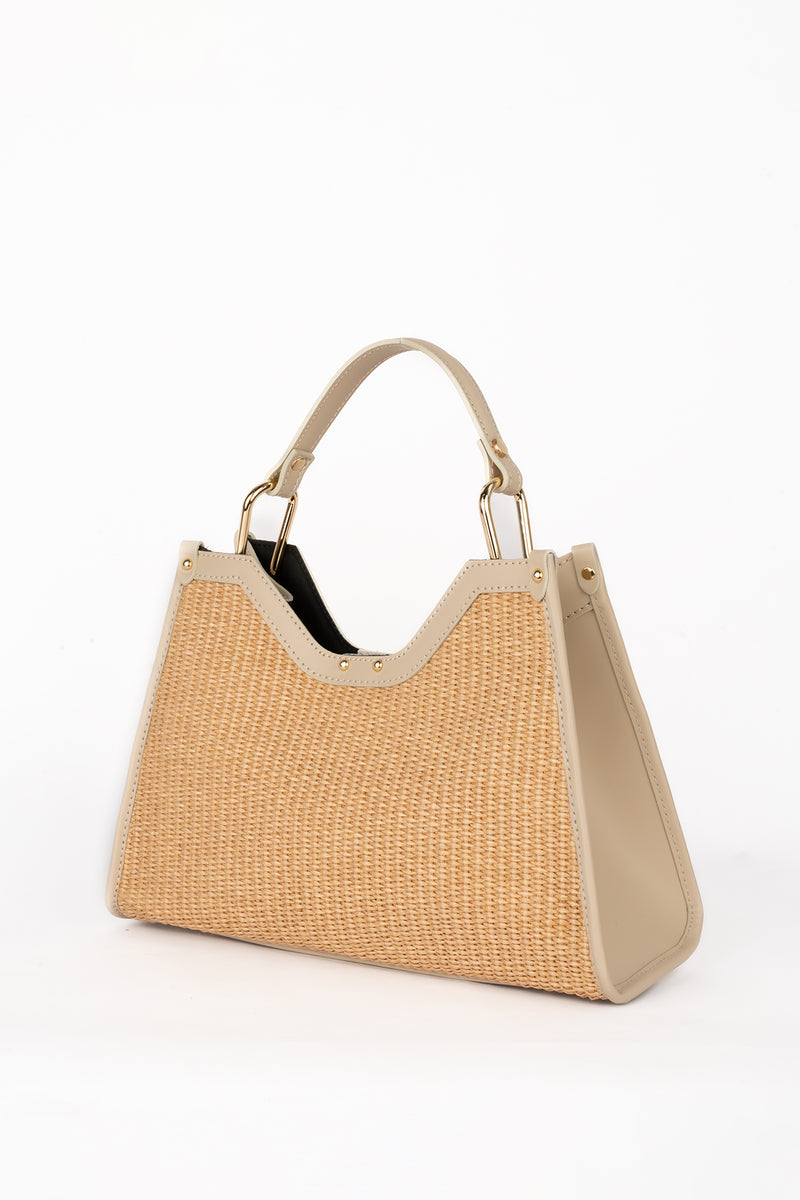 Sac À Main Mini Cassis - Beige