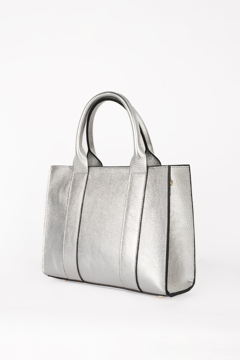 Bolso de mano Noma - Plata