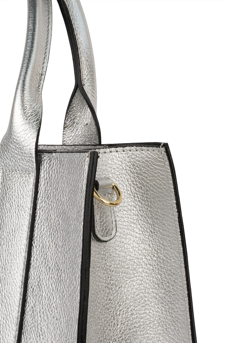 Bolso de mano Noma - Plata