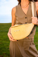 Sac Banane Rachel Paille - Beige