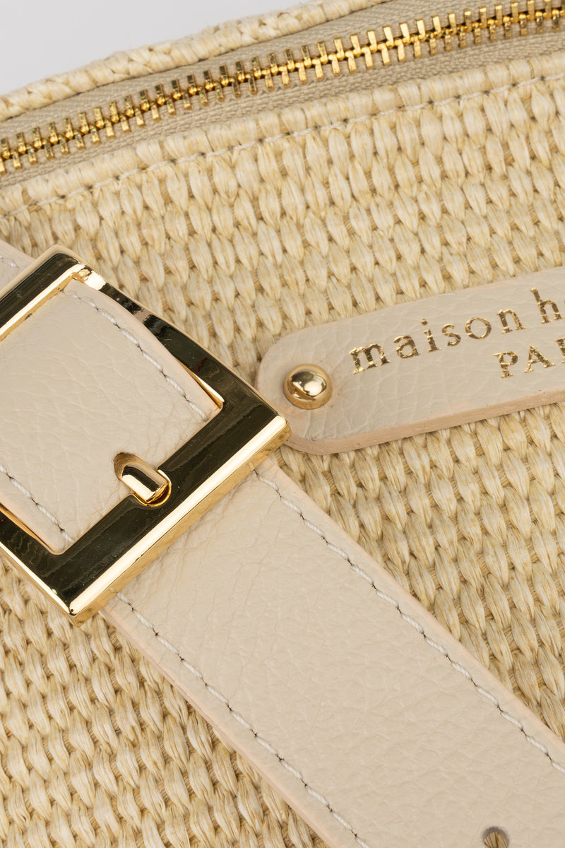 Sac Banane Rachel Paille - Beige