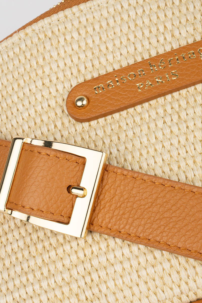 Sac Banane Rachel Paille - Camel