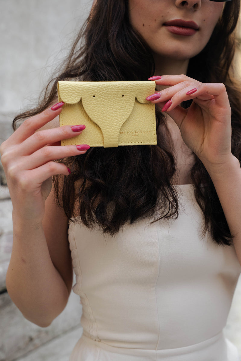 Adela Coin Purse - Yellow