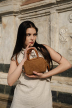 Sac Bandouliere Alba - Camel