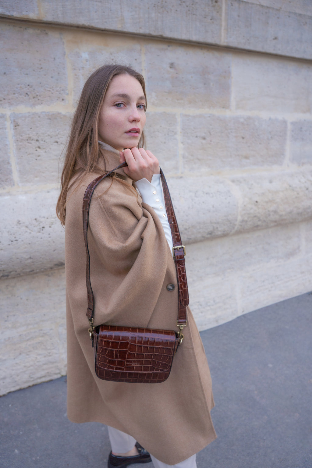 Sac Porté-Épaule Alva - Marron