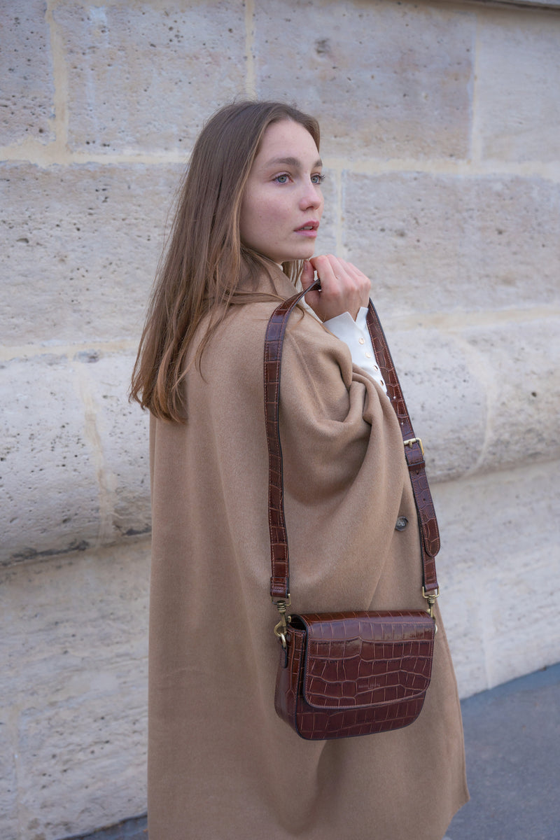 Sac Porté-Épaule Alva - Marron