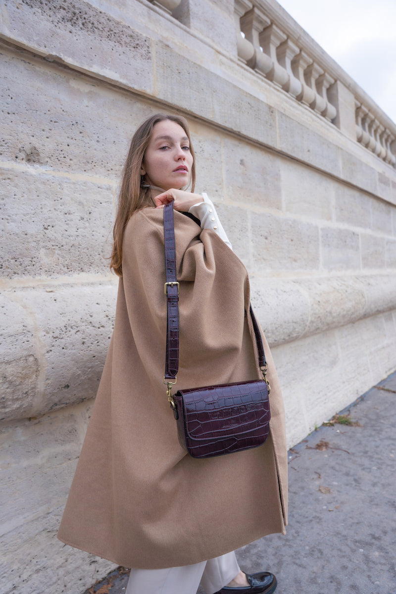 Sac Porté-Épaule Alva - Bordeau