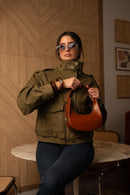 Amanda Vintage Handbag - Camel