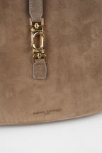 Sac Porté-Épaule Artic Suede - Marron