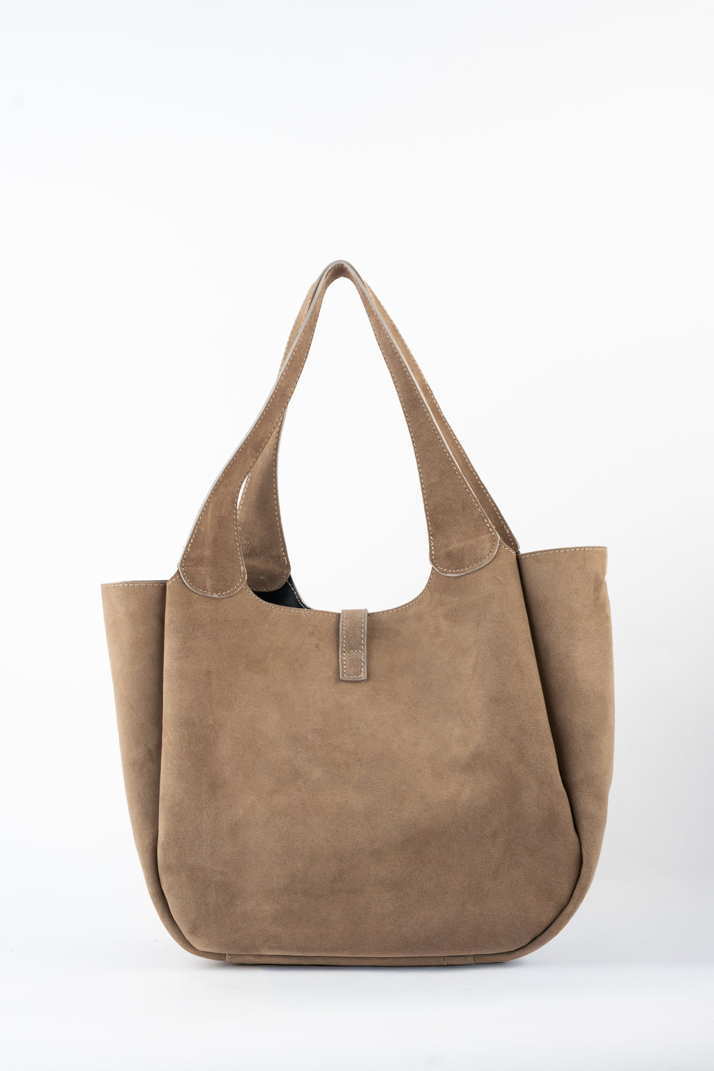 Sac Porté-Épaule Artic Suede - Marron