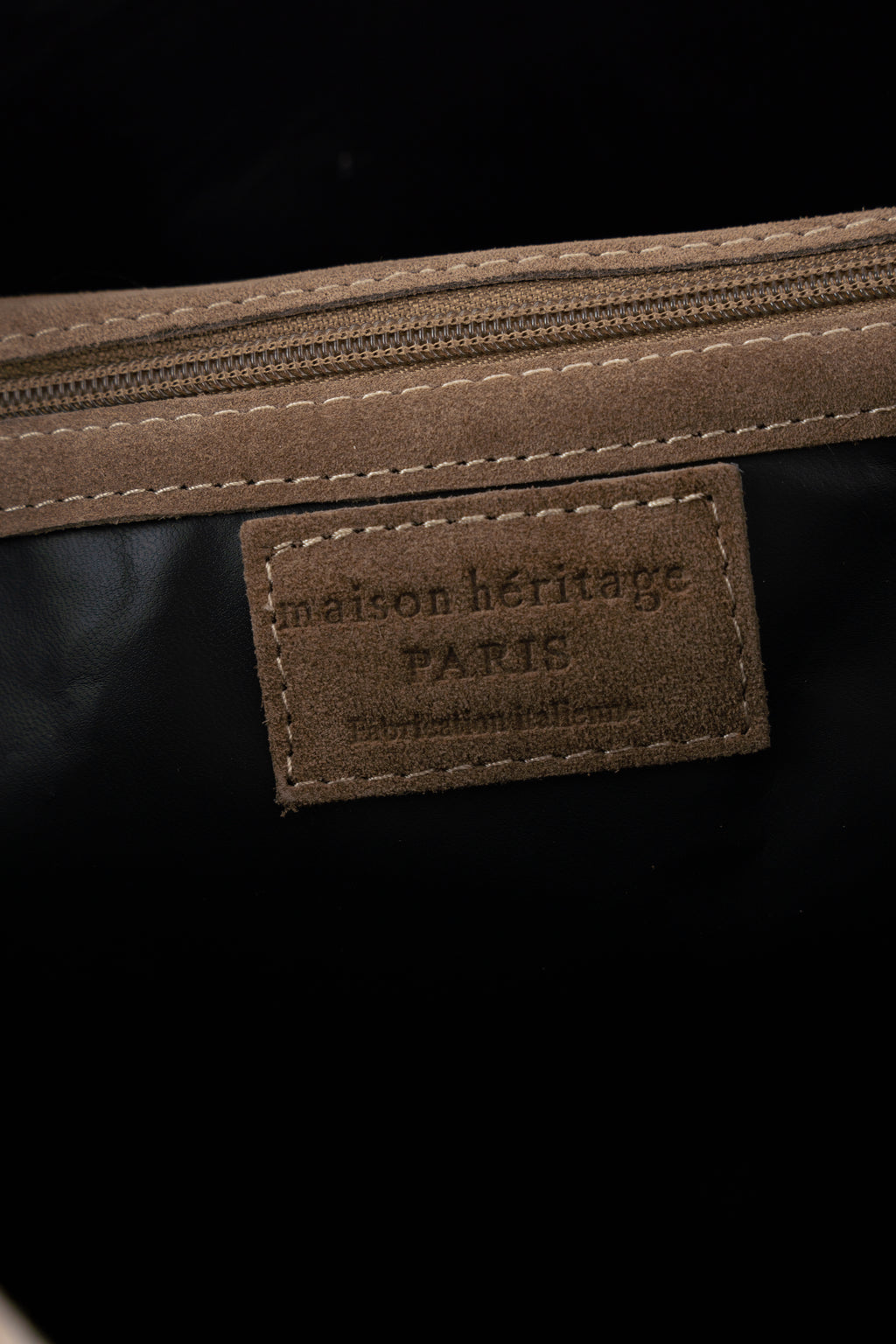 Sac Porté-Épaule Artic Suede - Marron