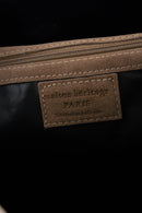 Bolso de hombro Artic de ante - Marrón