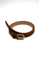 Avanti Suede Belt - Camel