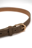 Cinturón de ante Avanti - Taupe